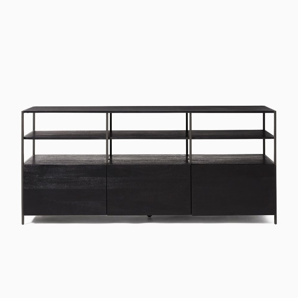 Industrial Storage Media Console (203cm) West Elm UK